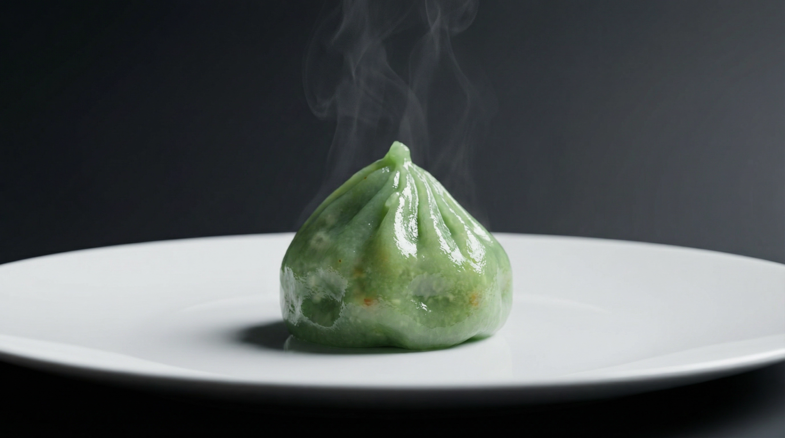 Dim sum vert fumant — cuisson vapeur